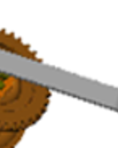 Handle w_folded crank cpl  f_Cable winch H1200B(87-01-0113)